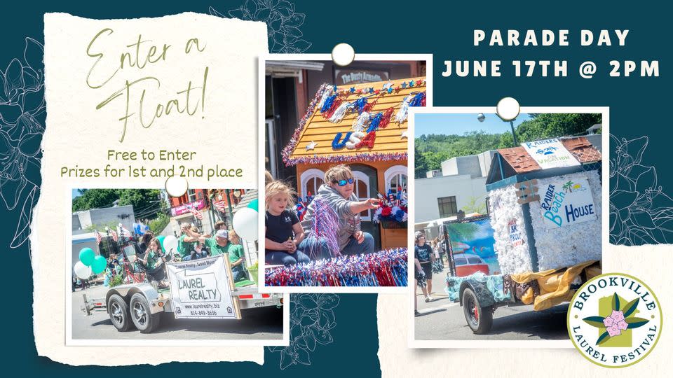 Come and enjoy the Grand Parade Brookville Laurel Festival 2023