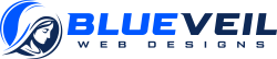 blue veil web designs logo