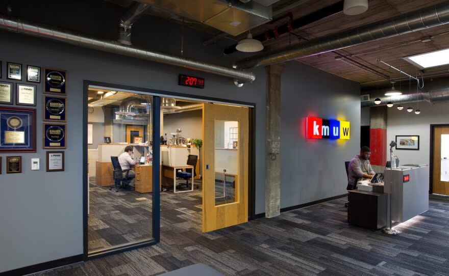KMUW News room & lobby