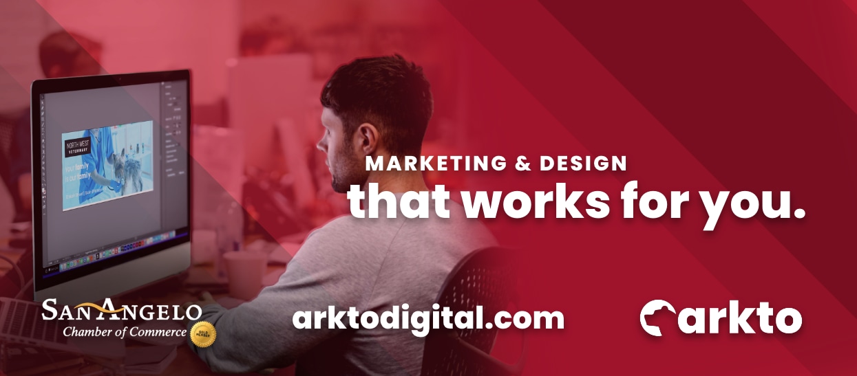We help businesses put their best digital foot forward with texas made graphic and website design.. Arkto Digital