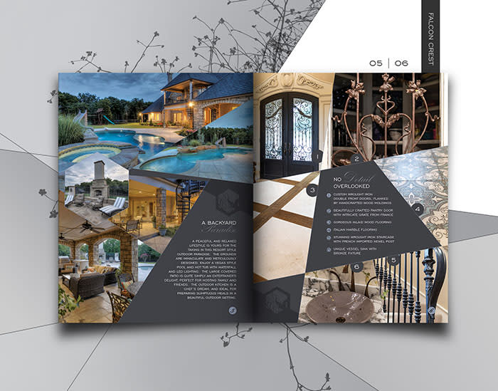 Luxury Property Listing Brochure Insert