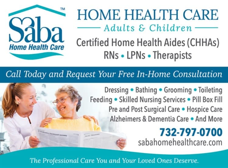 certified home health aides, home nurses, memory care at home in NJ