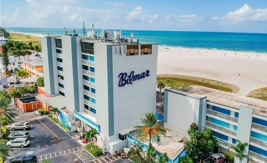 The Bilmar Beach Resort is located in Treasure Island, FL.