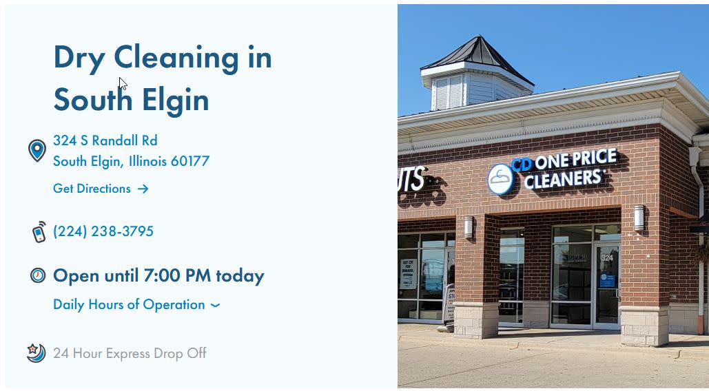 CD ONE PRICE CLEANERS