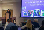 Crissy Rumford, REALTOR of the Year, speaks at VBR's Installation