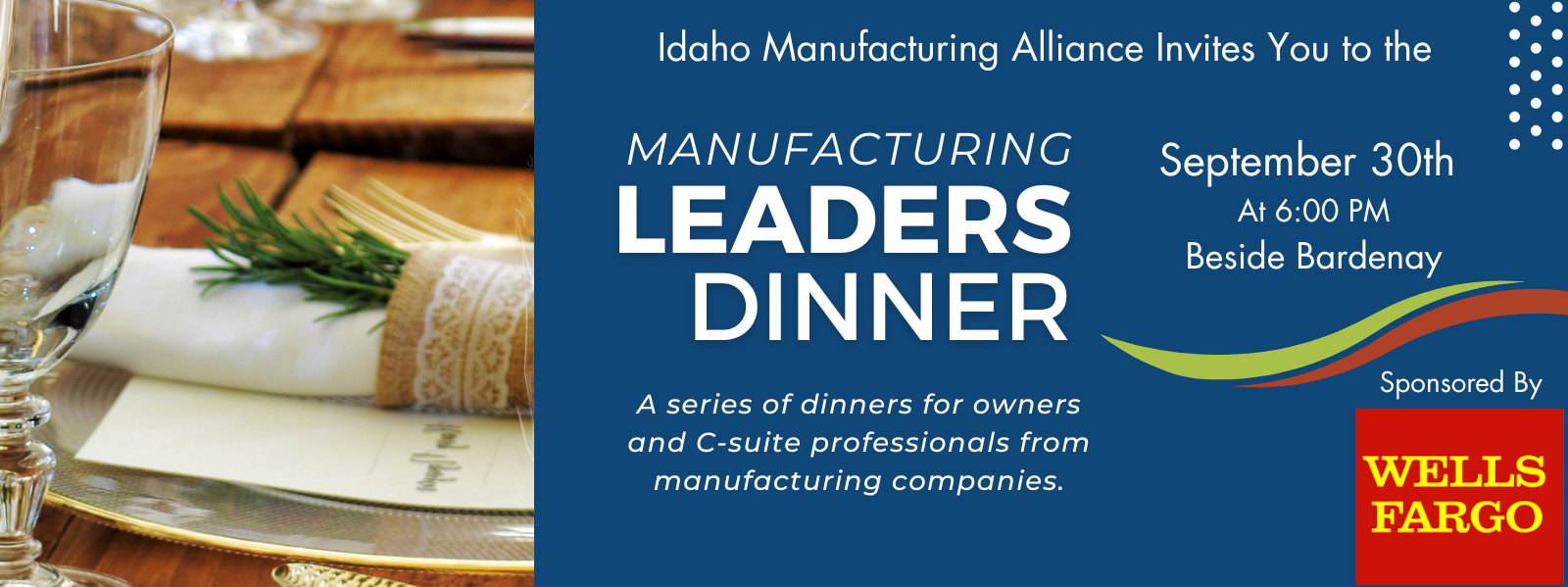 Manufacturing Leaders Dinner