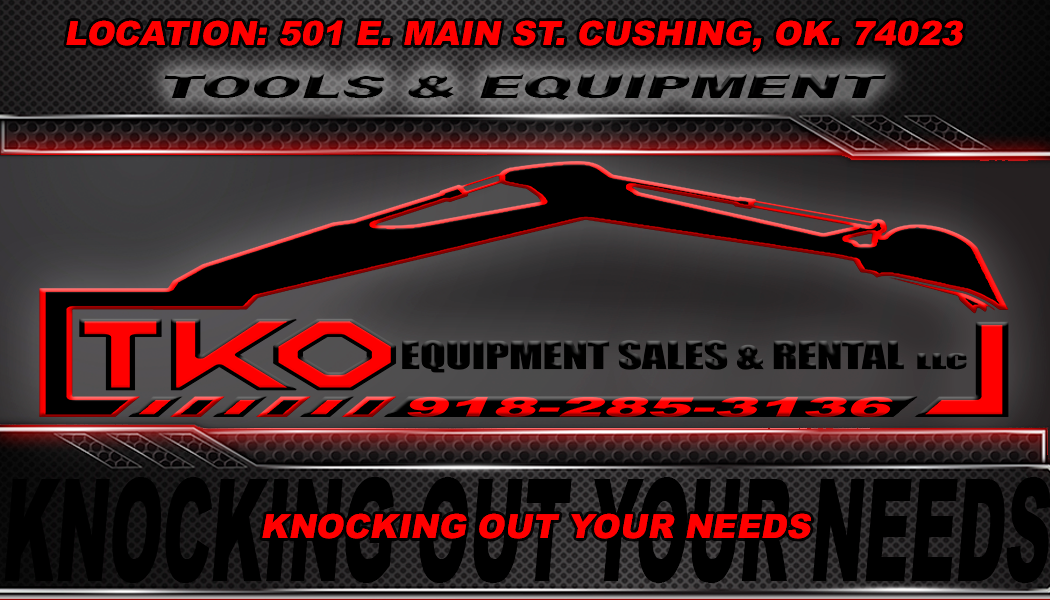 TKO Construction, Welding & Fabrication / TKO Equipment Sales & Rentals -  Cushing Chamber of Commerce