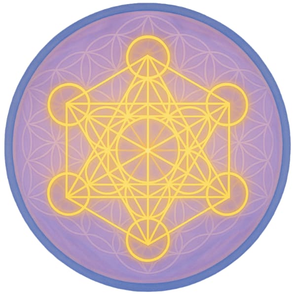 Ramaste Integrative Healing logo featuring sacred geometry, representing holistic Reiki healing in Appleton, WI.