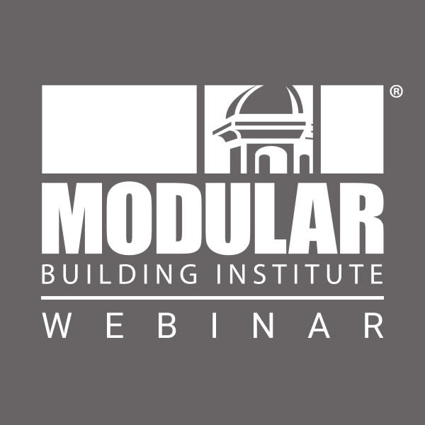 Modular Building Institute webinar