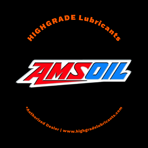 HIGHGRADE Lubricants Authorized AMSOIL Dealer Logo