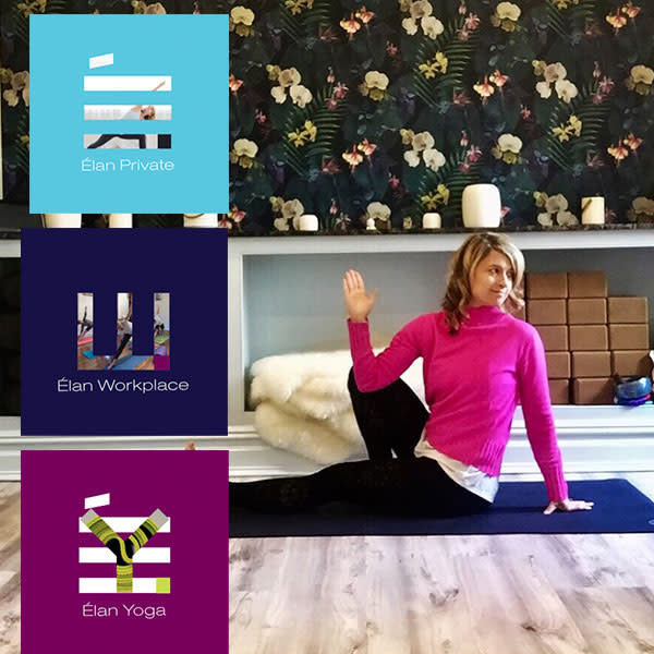 Elan Yoga Branding