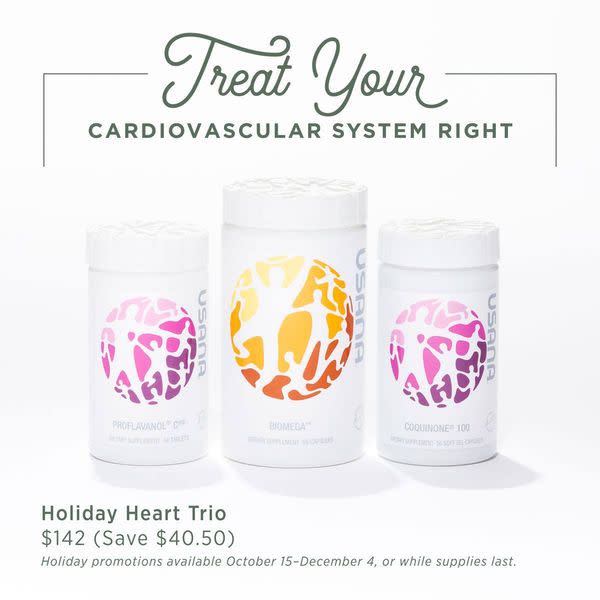 Energize, Support & Protect with CoQ10+, Fish Oil, and GrapeSeed Extract & C