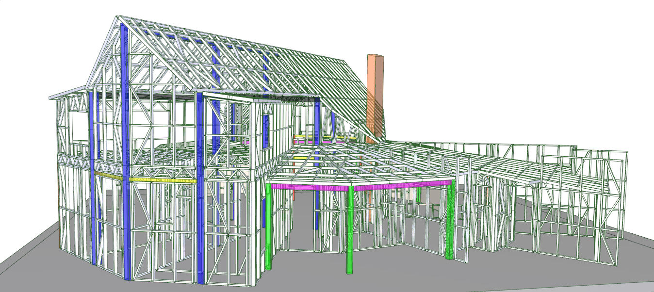 Steel frame design