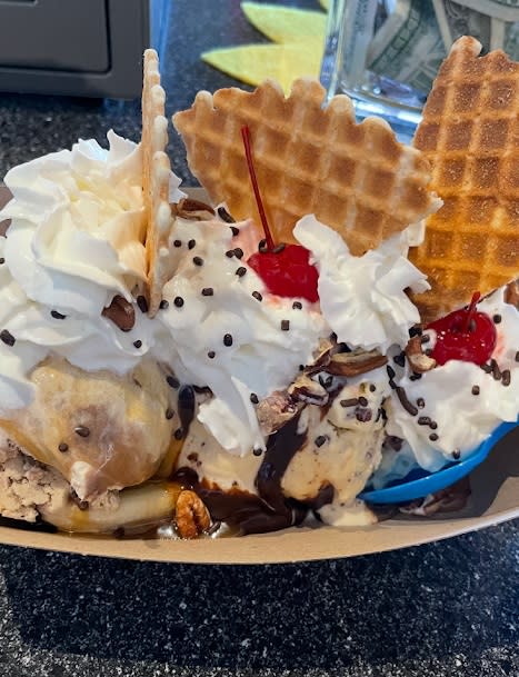 Scoops Ice Cream, Deli & Catering  - Ice Cream Sundae