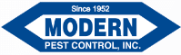 Modern Pest Control technician inspecting a home exterior for pest prevention in the Greater Houston area.