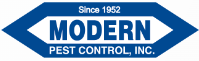 Modern Pest Control technician inspecting a home exterior for pest prevention in the Greater Houston area.