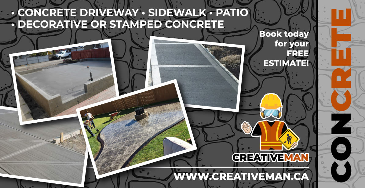 Concrete Finisher Jobs www.creativeman.ca