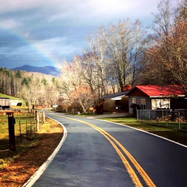 Rainbow over Cane Branch