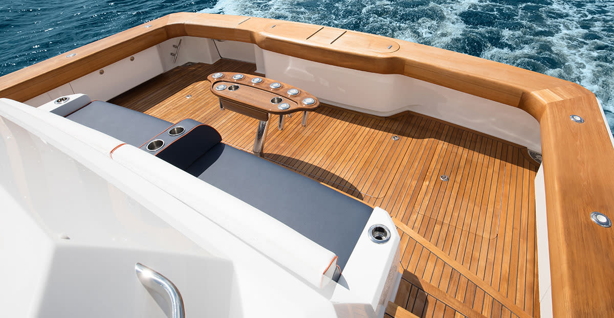 Teak decking and covering boards