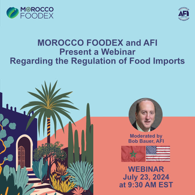 Morocco Foodex/AFI inar Association of Food Industries