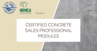 Certified Concrete Sales Professional Modules 2025