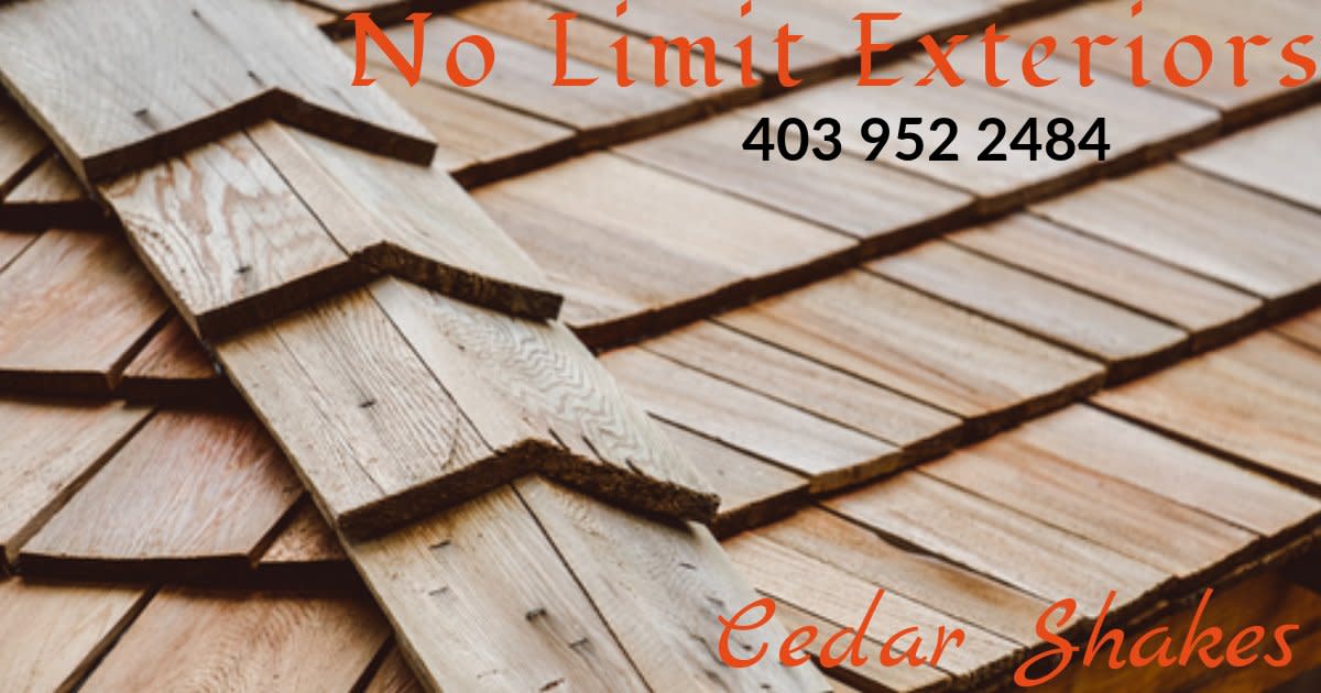 Medicine Hat Roofing and Exteriors - Cedar Shakes