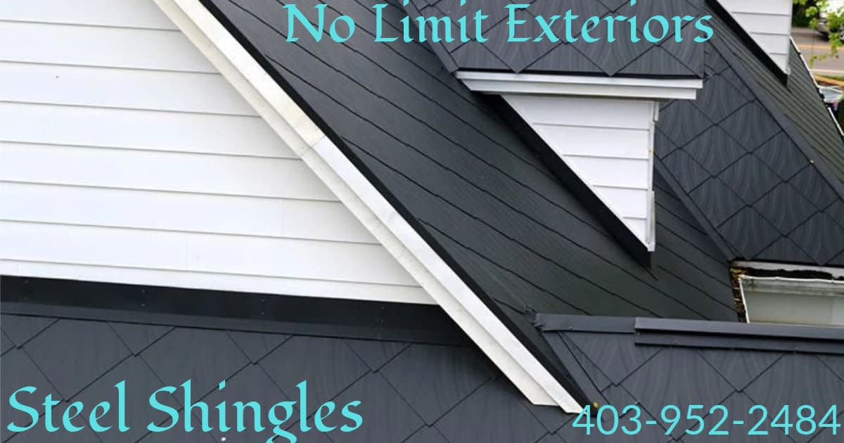 Medicine Hat Roofing and Exteriors - Steel Shingles