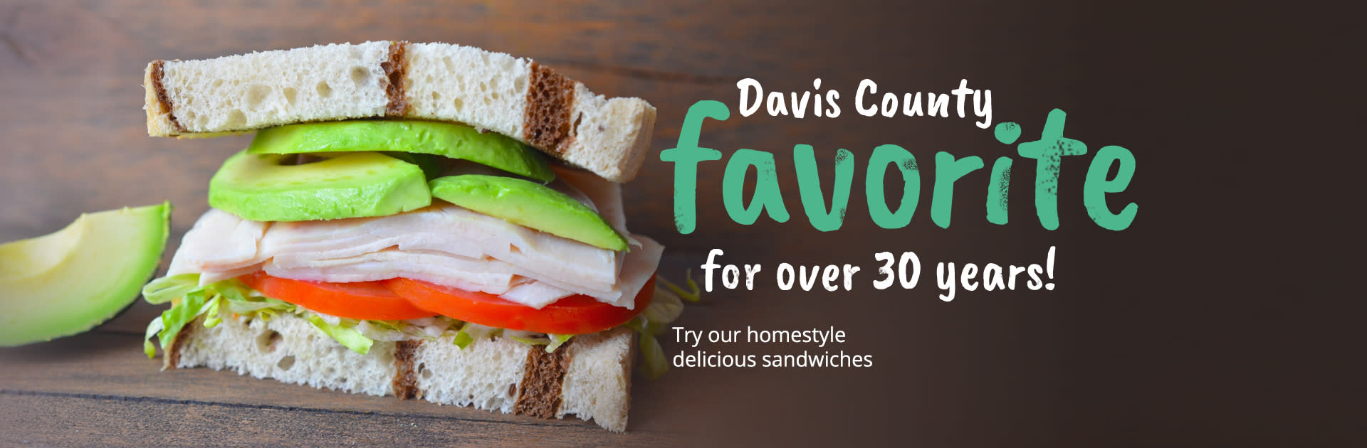 Davis County Favorite Homestyle Sandwiches