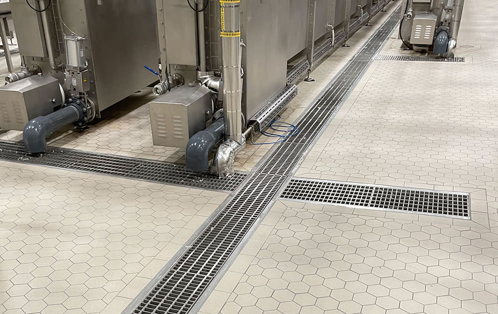 FoodSafe Sanitary Stainless Trench Drains