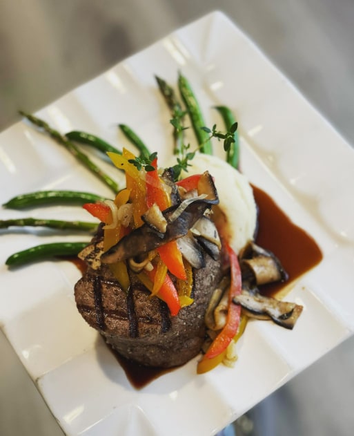 Oakwood Restuarant Fine Dining Steak Dinner