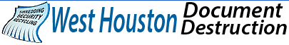 West Houston Document Destruction logo representing secure, professional document shredding and data destruction services in