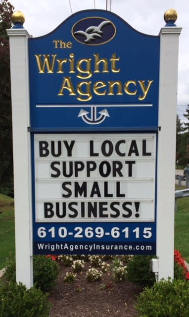 BUY LOCAL! (yes, insurance too!)