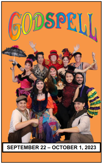Godspell cast september 22- october 1