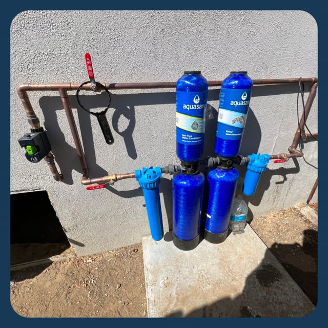 verdugo plumbing water conditioner installation