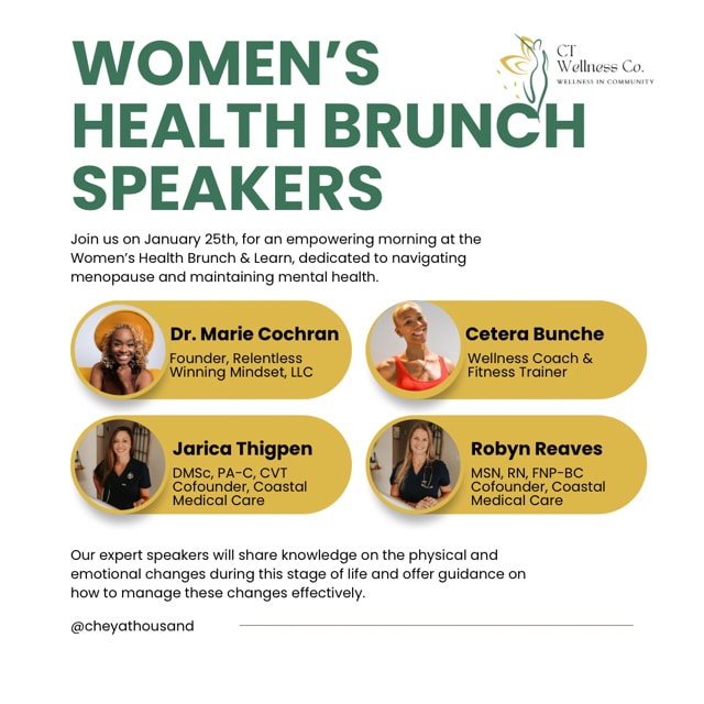 Brunch & Learn flyer