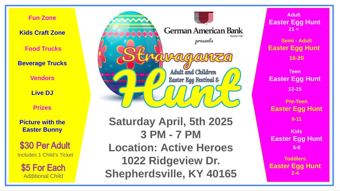 EggSTRAVAGANZA Easter Egg Hunt – Jtown Chamber