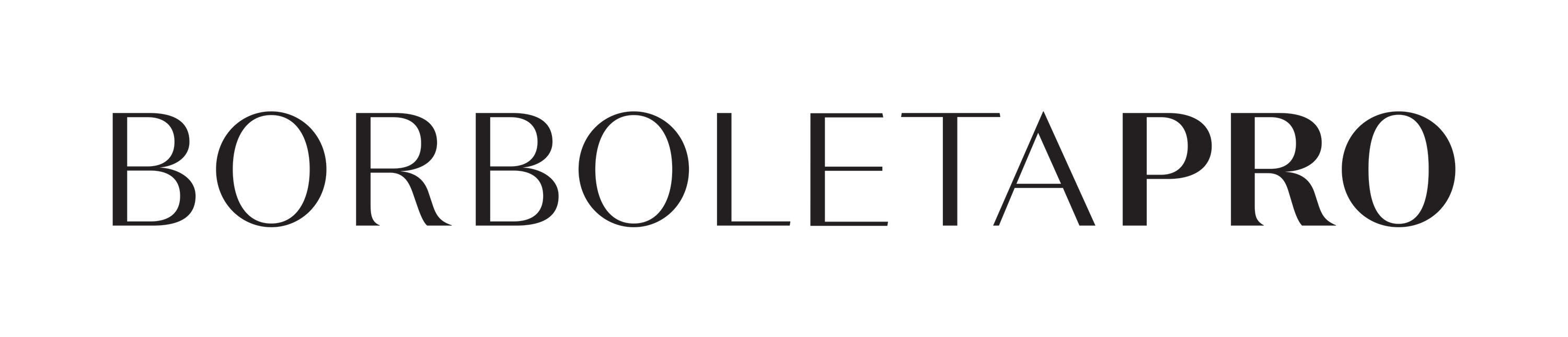 BorboletaPro Black Logo