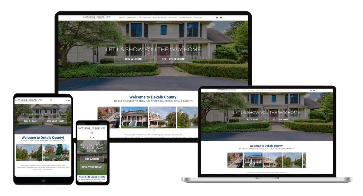 Web Design - Elm Street Realtors