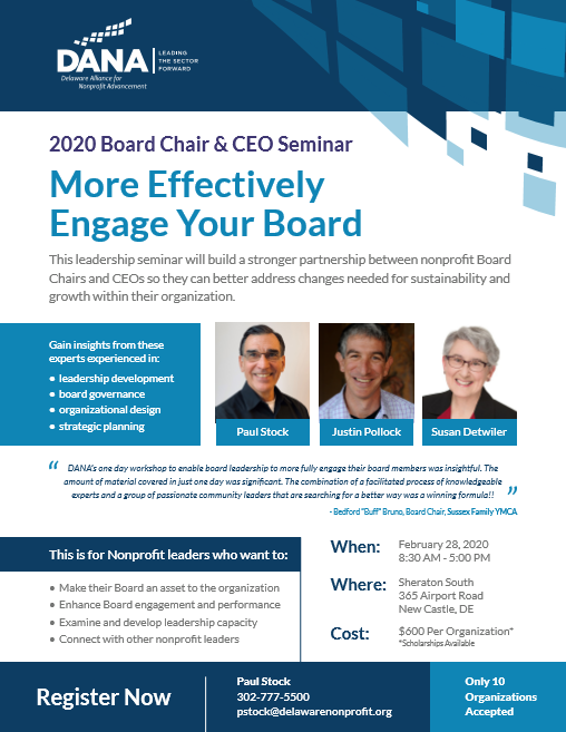 2020 Board Chair & CEO Leadership Seminar