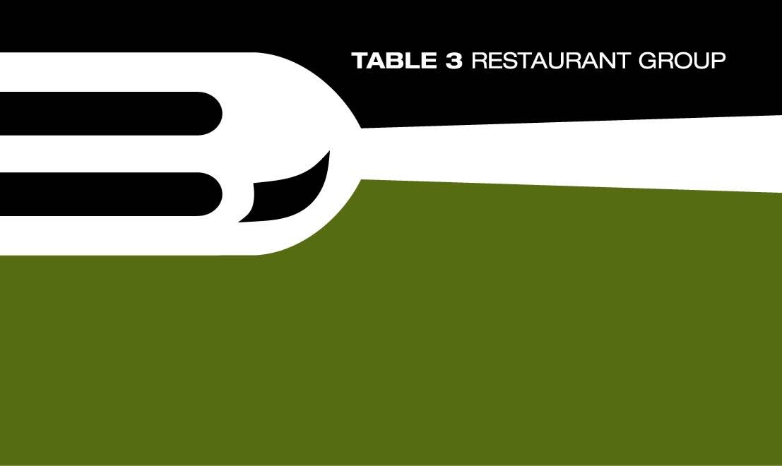 Table 3 Restaurant Group