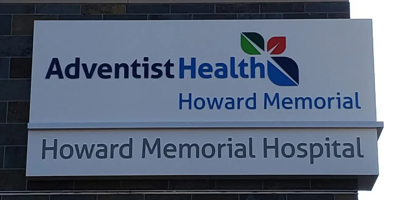 Adventist Health Howard Memorial Sign
