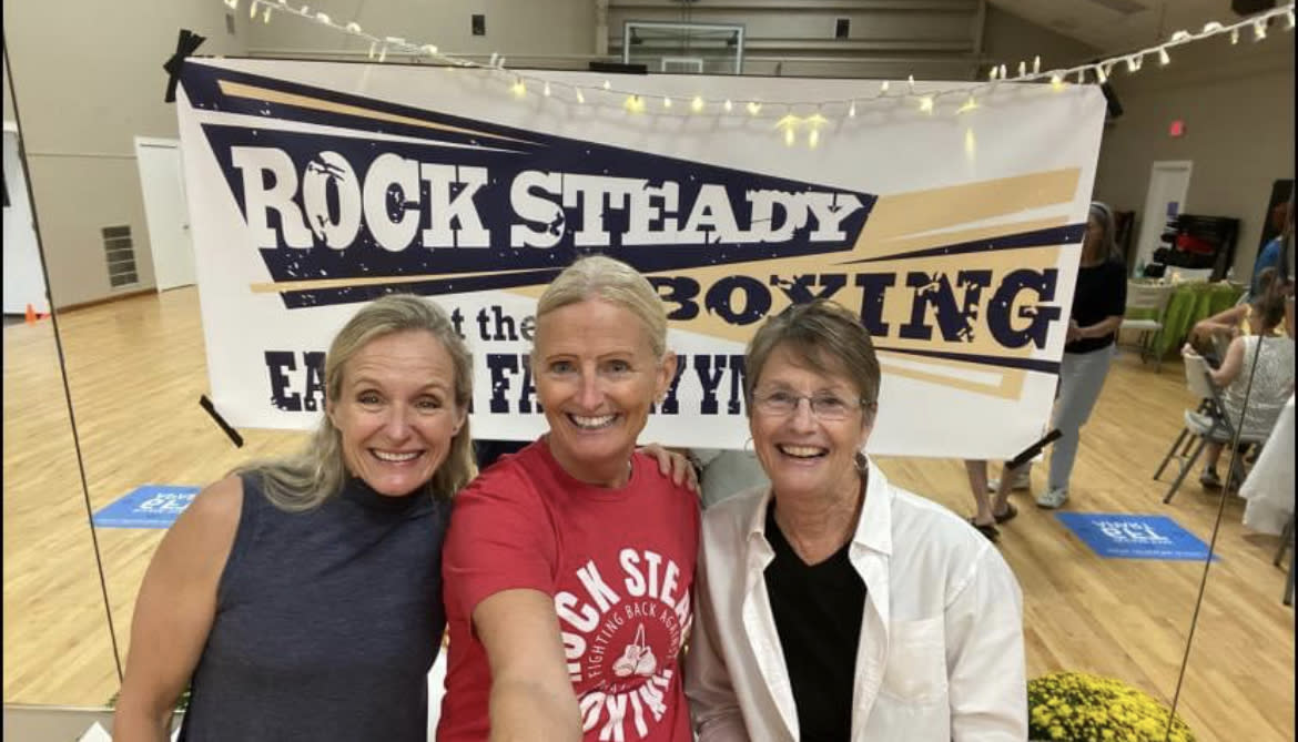Coaches Lyn Sutton, Wendy Palmer and Susan Covey