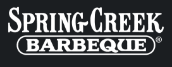 Spring Creek Barbecue logo representing a Texas-based restaurant serving authentic smoked meats, ribs, brisket, classic sides