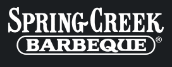 Spring Creek Barbecue logo representing a Texas-based restaurant serving authentic smoked meats, ribs, brisket, classic sides
