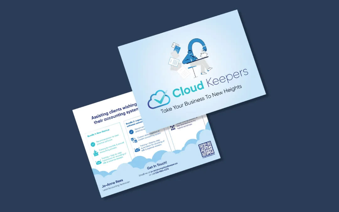 Spin Key Media Print Design