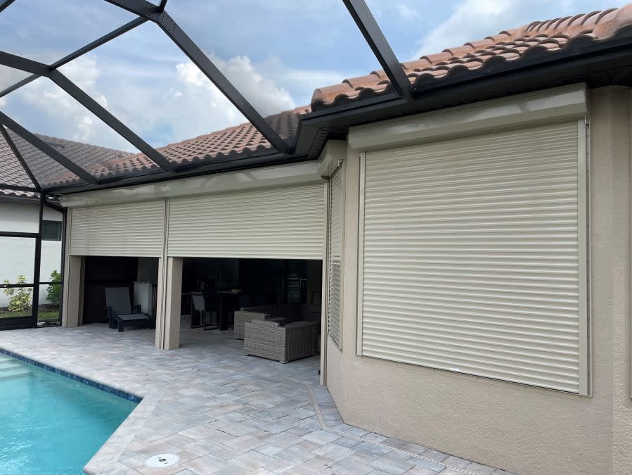 Naples FL Hurricane Shutter Installation
