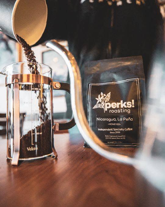 Craft the perfect coffee in your own home. Stop by one of our stores to pick up a bag of our seasonal single origins.