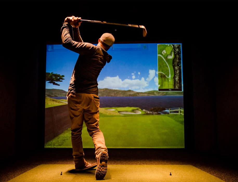 Scotland Run Golf Club | Simulator Room