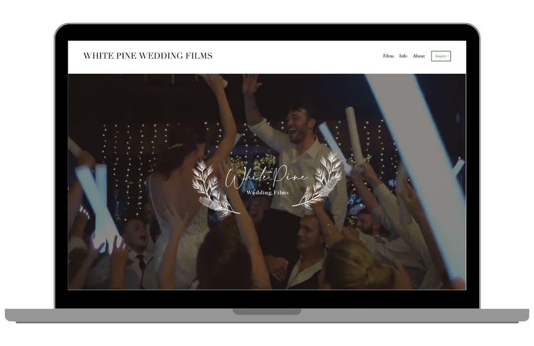 White Pine Wedding Photo & Films Website