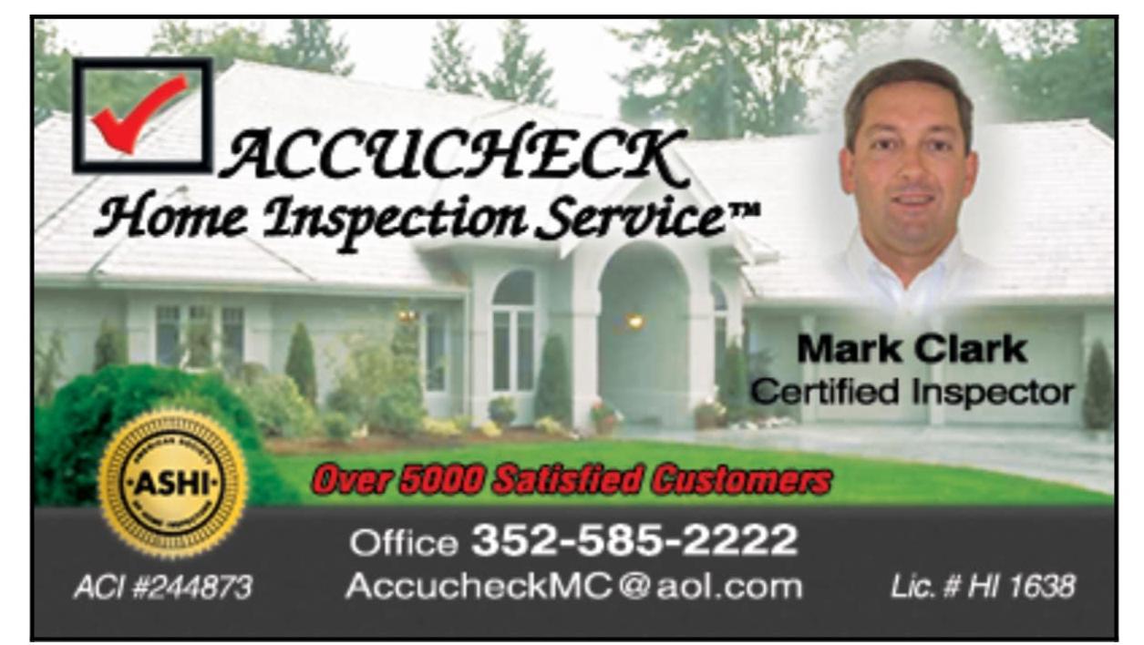 ACCUCHECK Home Inspection Service